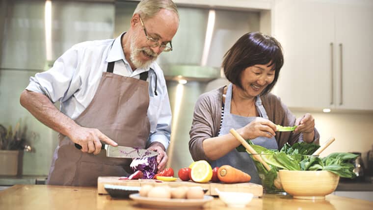 50 plusser vindt gezonde voeding erg belangrijk