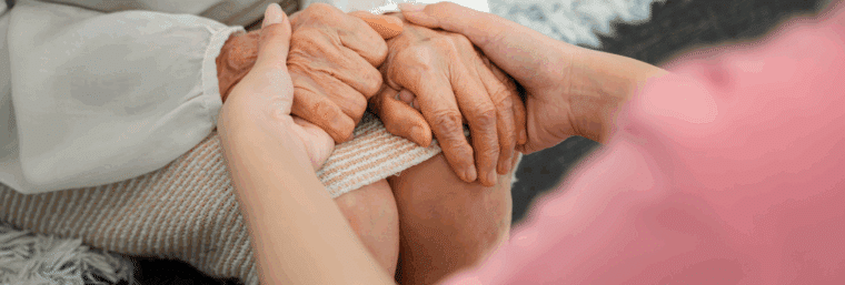 Thuis afscheid nemen, met de juiste zorg om u heen